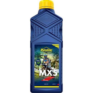 Motorolie Putoline MX-5 Half Synthetisch 2-takt 1 liter