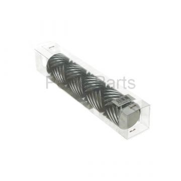 Stickervel traanplaat 23x68cm zwart falko 98.048712
