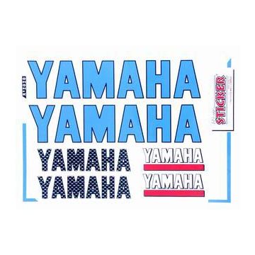 Stickerset [Yamaha] blauw Falko 982020 6-delig