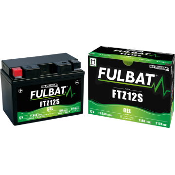 Accu Fulbat FTZ12S (YTZ12S) Gel SLA 12V 11Ah onderhoudsvrij
