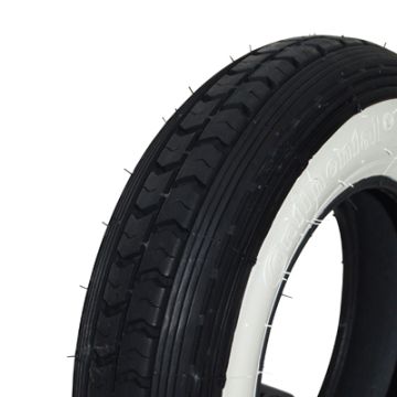 Buitenband 4.00-8 Continental white wall TT 55J
