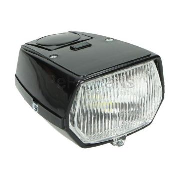 Koplamp led Puch Maxi zwart DMP