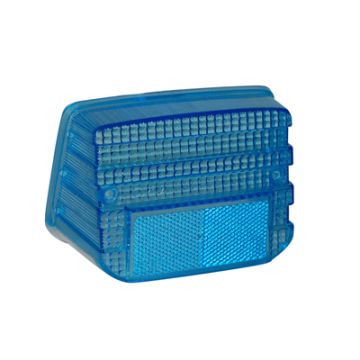 Achterlichtglas inbouw Honda MB/MT blauw DMP