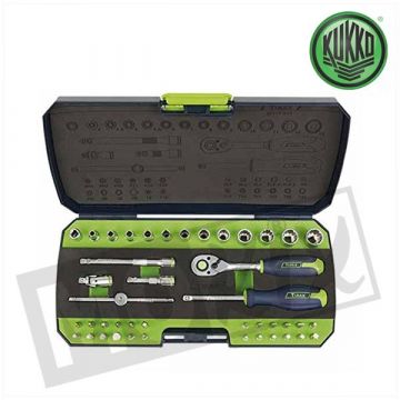 DOPSLEUTELSET KUKKO PROF1/4 (43 delig) TIRAX