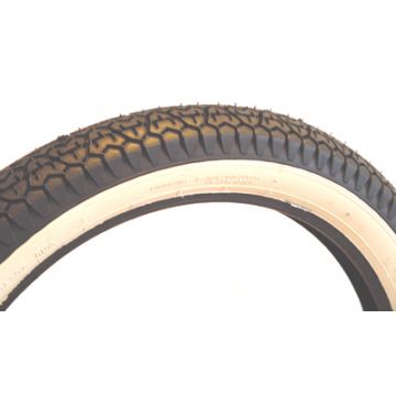 Buitenband 2.25-18 Mitas B4 white wall TT 42J