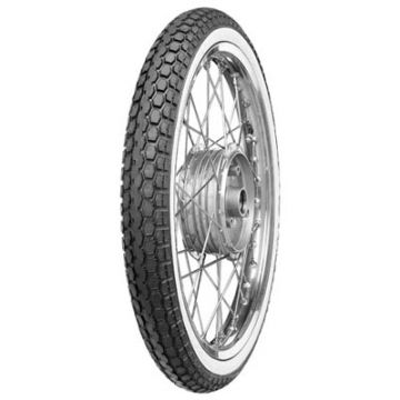 Buitenband 2.50-19 Continental KKS10 white wall TT 45J