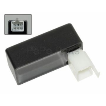 CDI -BGM - Peugeot motorblok 50 carburateur modellen (zwarte CDI) - Speedfight 1-2/Buxy/Speedake/Looxor/Zenith/Elystar/Vivacity/Dio/Vision/DJ/Super9/ZX/Yup/Sky