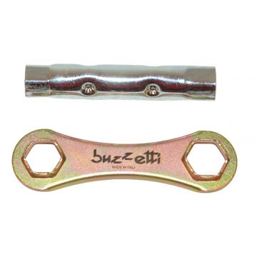 Bougiesleutel verstelbaar 16mm en 21mm 4-takt Buzzetti 4854
