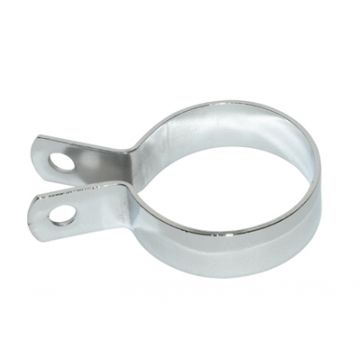 Uitlaatklem 55mm chroom