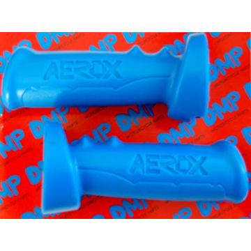 Handvatset model origineel Yamaha Aerox/MBK Nitro blauw DMP