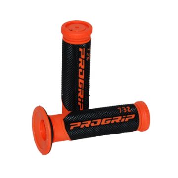 Handvatset scooter Progrip 732 zwart/oranje