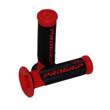Handvatset scooter Progrip 732 zwart/rood