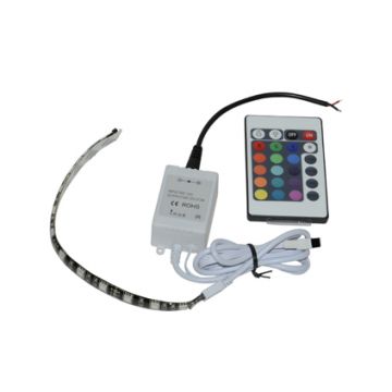 Verlichtingstrip led + afstandsbediening multicolor 20cm DMP