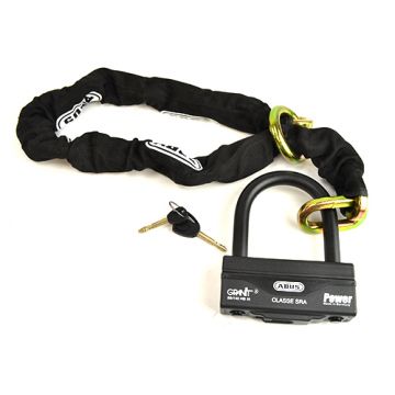 Kettingslot ART 4 120cm Abus Black Loop