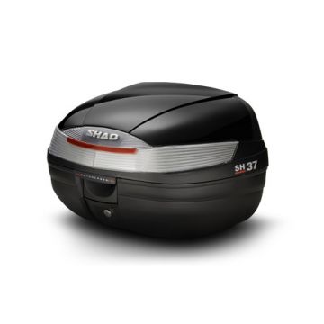 Topkoffer deksel zwart metallic Shad SH37
