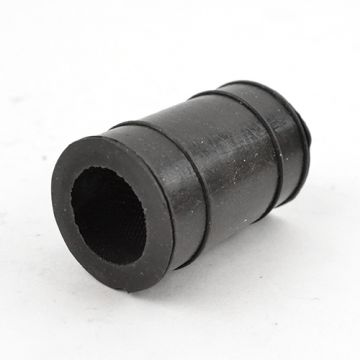 Rubber uitlaatdemper 22mm lang, 30mm dik, binnengat 22mm