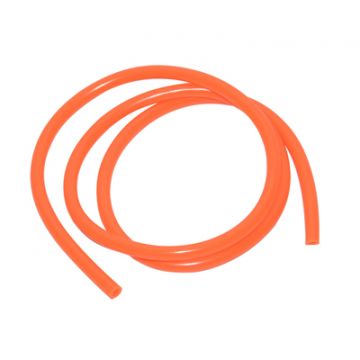Benzineslang 5x8mm oranje per rol 1 meter