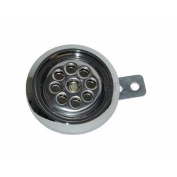 Claxon 12v Tomos universeel wisselstroom chroom DMP