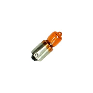 Lamp 12V 6w ba9s knipperlicht oranje Vespa Primavera / Sprint