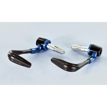 Handbescherm stuur set aluminium 18/20mm blauw Polini 341.0034
