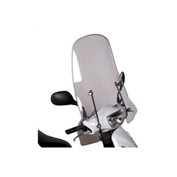 Windscherm hoog transparant SYM Symphony 50-125 / Peugeot Tweet 2014-2017 origineel SY530-APA-00L