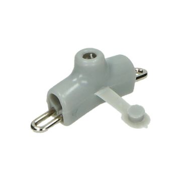Nippel vet buitenkabel grijs