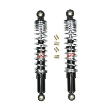 Schokbrekerset Pro-X serie 340mm zwart/chroom YSS