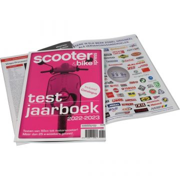ScooterXpress - test jaarboek 2018 - 2019 tijdschrift (NL)