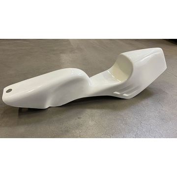 Zitcombinatie zadel met tank universeel (made in EU)  Puch Maxi / Peugeot 103 race polyester grondlak