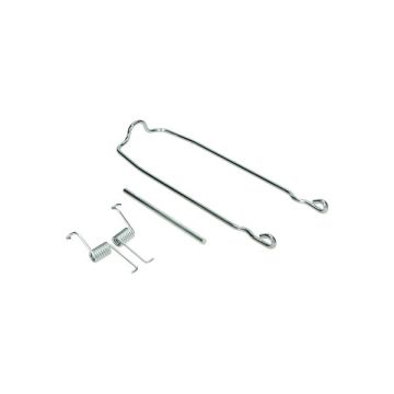 Bagagedrager klem set Hercules/Sachs Prima 5 chroom DMP