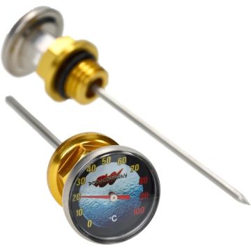 Olietemperatuurmeter o.a. Honda universeel goud