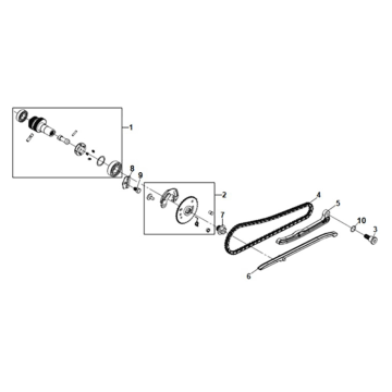Cam shaft - CYL. head L. side cover Sym ADX 125i ABS+ TCS E5 2023