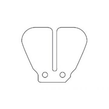 Set membraanplaten 2-kleps Peugeot Rapido / Honda Vision oud type Malossi 271423.k0
