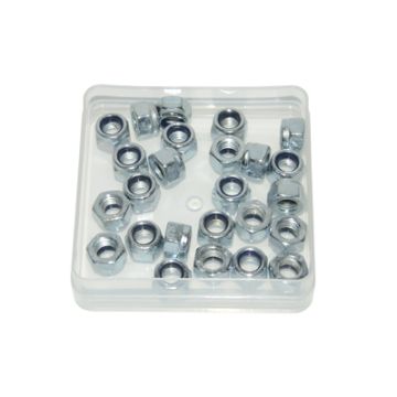 Zelfborgende moer M7 25 stuks