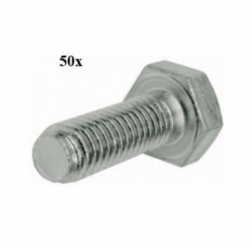 Zeskantant bout m5x20mm 50 stuks