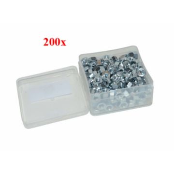 Moer m6 200 stuks