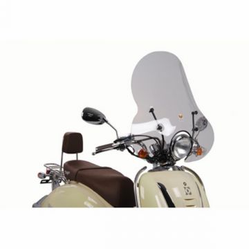 Windscherm hoog transparant AGM Grande Retro/Bella/Torino/Roma/Custom/Borsalino/Amaro/Classic/Aurora Isotta