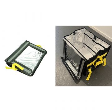 Pizzakoffer universeel soft model AGM Goccia zwart