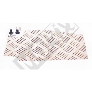 Underseat / beschermplaat onder Yamaha Aerox aluminium traanplaat -14505