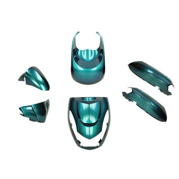 Kappenset Peugeot Kisbee 2018→ glans cameleon DMP 6-delig