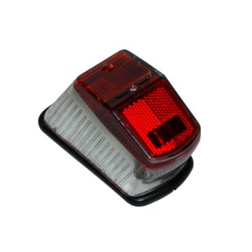 Achterlicht Zundapp oud type model 517 rood / chroom p600
