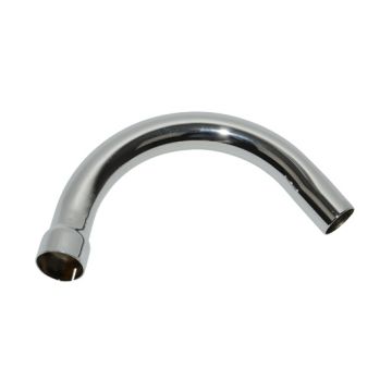 Uitlaatbocht kort 36/32mm chroom Zundapp  z517-22.106p