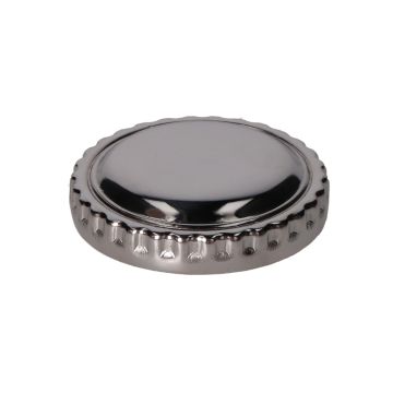 Benzinetankdop chroom 40mm model Cawi Kreidler/Zundapp/Honda MB5-8/MT5-8 DMP