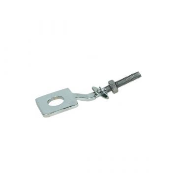 Kettingspanner rechts compleet met ringen en moer Zundapp chroom DMP