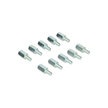 Tapeind zijscherm/motorschermbout Zundapp oud model 517 10 stuks