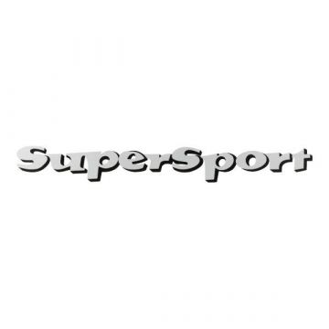 Sticker Zundapp Super sport grijs/zwart