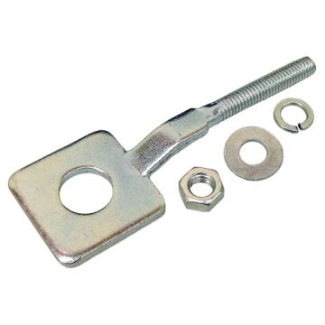 Kettingspanner rechts compleet met ringen en moer Zundapp