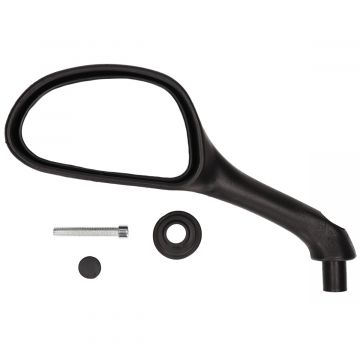 Spiegel links Piaggio Zip 4-takt/Runner ←2005 50-125-180-200cc 2/4-takt zwart