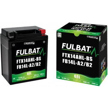 Accu Fulbat YB14L-A2 Gel 12V 14Ah onderhoudsvrij