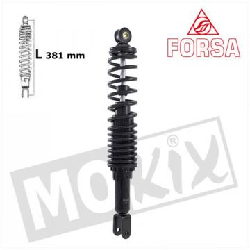 Schokbreker Sym Joymax 12-14 300 zwart Forsa